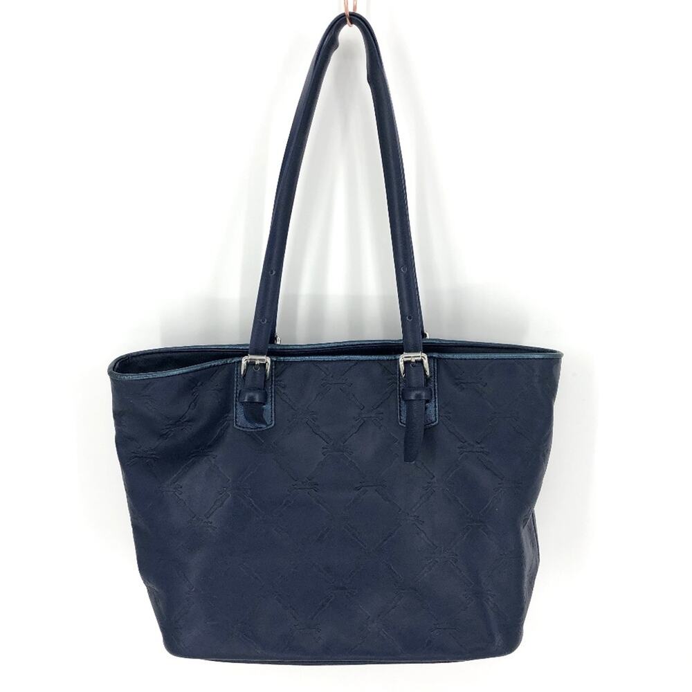Longchamp Lm Cuir Lagoon‎ Zipper Tote Shoulder Bag